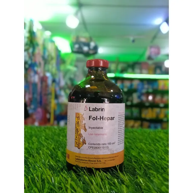 Vitamina B-12 Fol - Hepar 100 Ml ( Uso Veterinario )