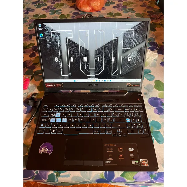 Laptop Asus Tuf Gaming A15 Fa506 Amd R5 Rtx2050 8gb 512gb