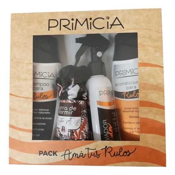 Pack Primicia Shampo Acondicionador Gorra Minish