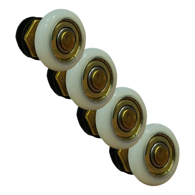 Kit 4 Roldanas Box Banheiro Vidro Blindex Regulável 8 A 10mm