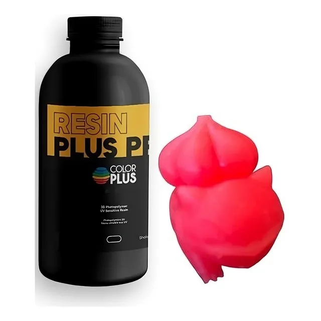 Resina Uv Impresora 3d Lcd/dlp Premium 1kg Color Plus Rojo