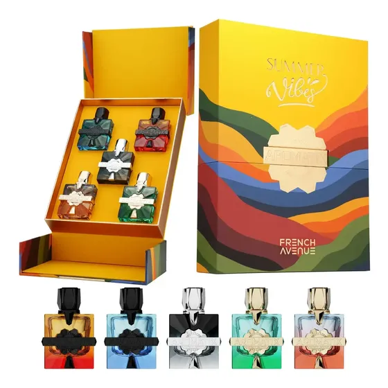 French Avenue Aromatix Summer Vibe Yellow  Men Gift Set 5pz