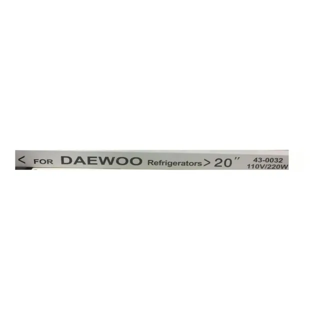 Resistencia Vidrio Asiatica Nevera Daewoo 20´´ 110v 50cm