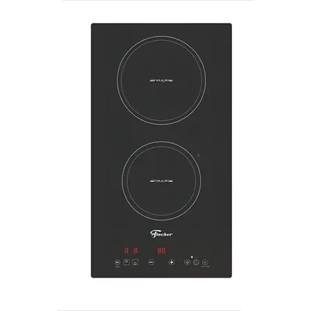 Cooktop de Indução Fischer 2 Bocas Vitrocerâmica com Touch Screen
