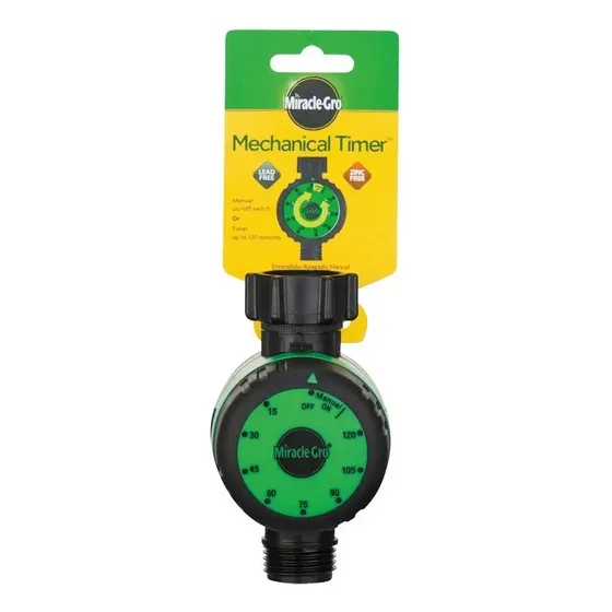 Timer Riego Manual Miracle Gro RX513 120 Min Verde Negro | Envío gratis
