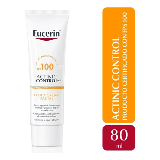 Eucerin Sun Actinic Control Fluido Fps100 X 80 Ml