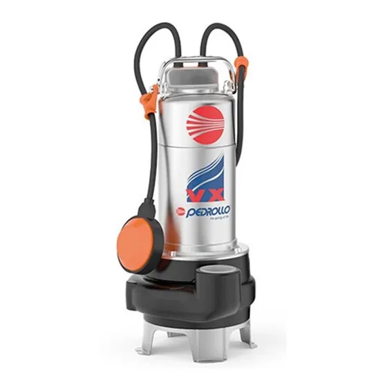 Bomba Pedrollo Sumergible 1 Hp Vxm10/35 Aguas Negras