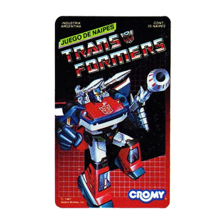 Cartas,naipes Transformers Cromy/match4 (remasterizado 2021) Cartas,naipes Transformers Cromy/match4 (remasterizado 2021)