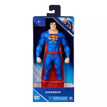 Dc - Boneco De 24cm Colecionável - Super Man