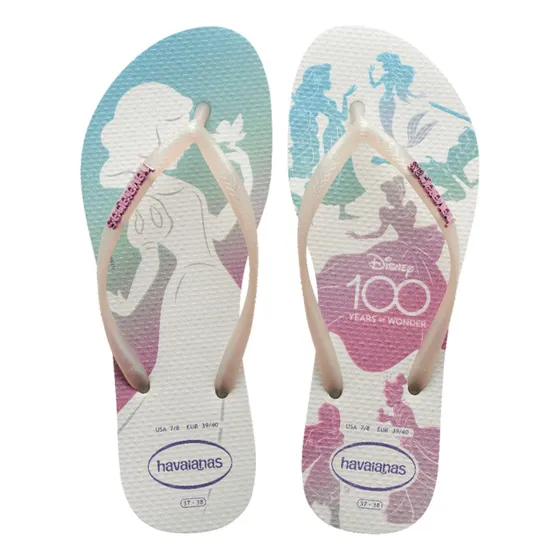 Chinelo Havaianas Slim Disney 100th Celebration Sandália 