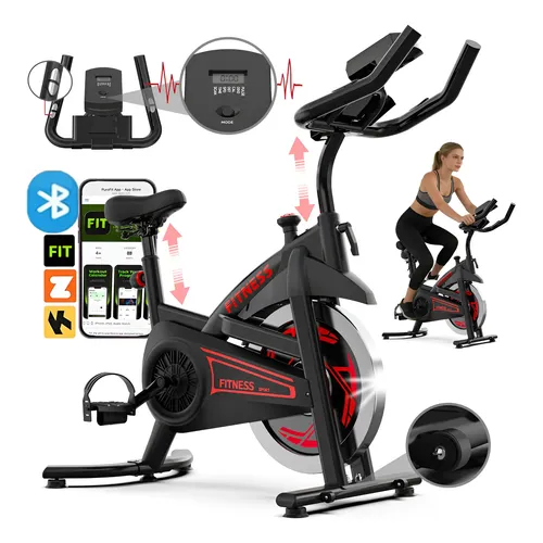 Bicicleta Ergométrica Spinning Profissional Inércia 13kg +