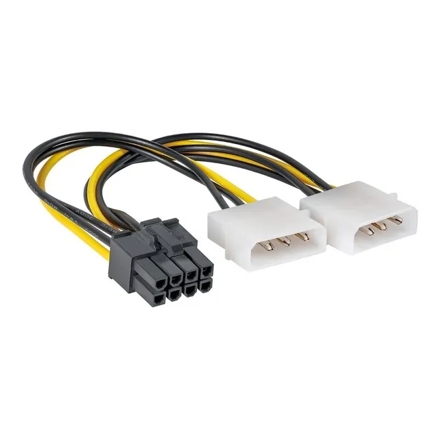Mx7 Adaptador De 8 Pines A 2 Molex Para Placas Vga Cda008