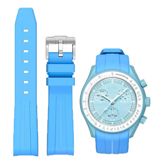Para Correa Caucho De Reloj For Omega For Swatch Moonswatch Para Correa Caucho De Reloj For Omega For Swatch Moonswatch