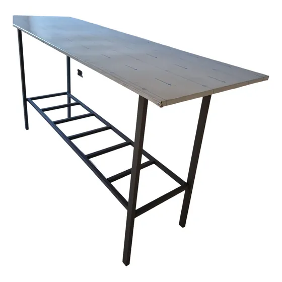 Mesada De Acero Inox Con Estante De 1.80 Mts X 60 Oferta!!