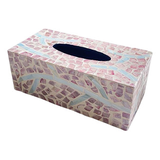Caja De Pañuelos Dispensador De Rosado Rosado 24cmx12cmx9cm Caja De Pañuelos Dispensador De Rosado Rosado 24cmx12cmx9cm