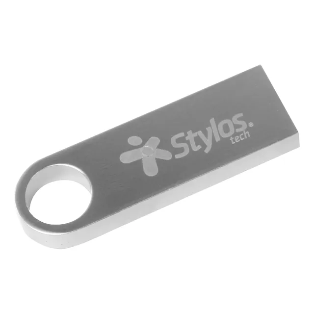 Memoria USB Stylos Tech st100 ST100 STMUSB3B 32GB 2.0 Liso plateado