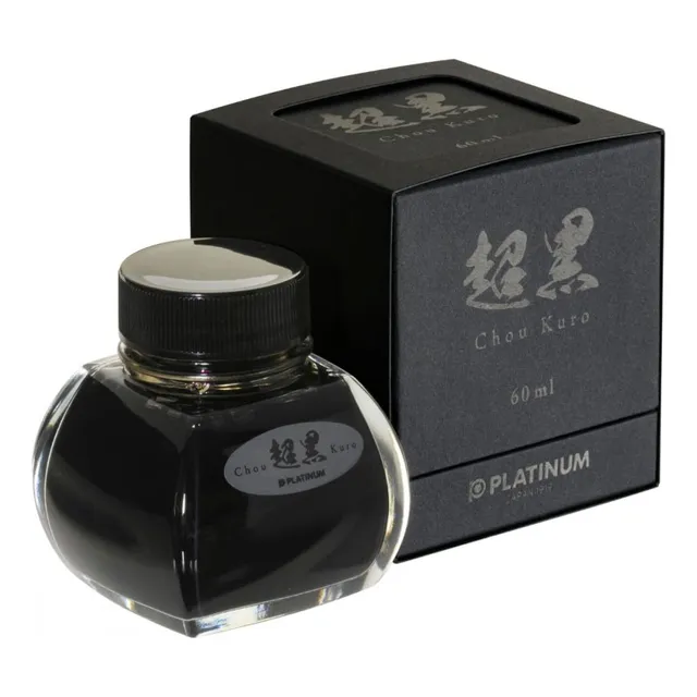Botella De Tinta Negro Carbón 59 Ml Chou Kuro
