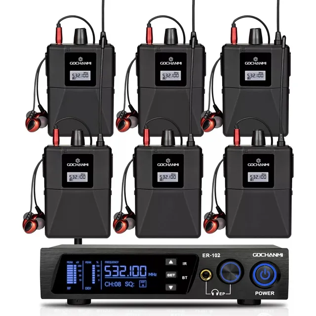 Sistema De Monitoreo Gochanmi Er102 1 Canal 6 Receptores