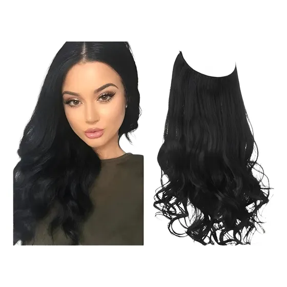 Extension Cabello  De Apariencia Natural Cable Invisible  
