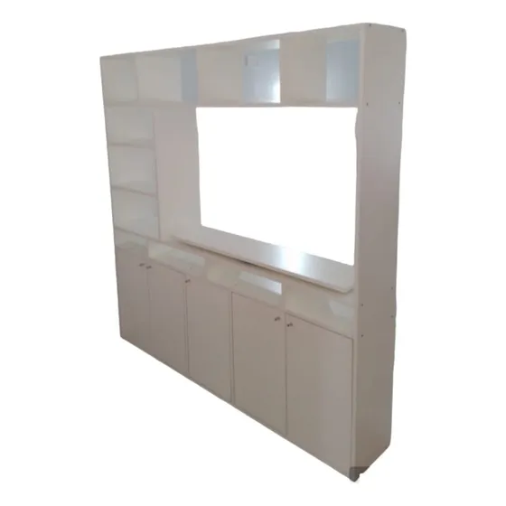 Divisor De Ambiente Con Espacio De Tv Y Base Giratoria A 360