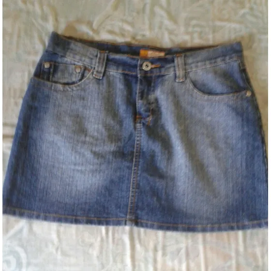 Mini Falda Jean Para Niñas