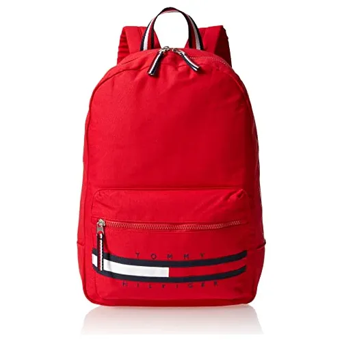 Tommy Hilfiger Mochila Gino Para Hombre, Apple Red, Pgd7b