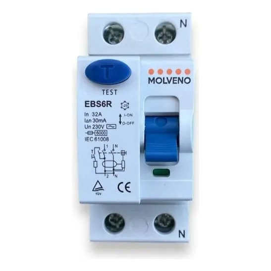 Llave Diferencial 2p 32amp 30ma Molveno