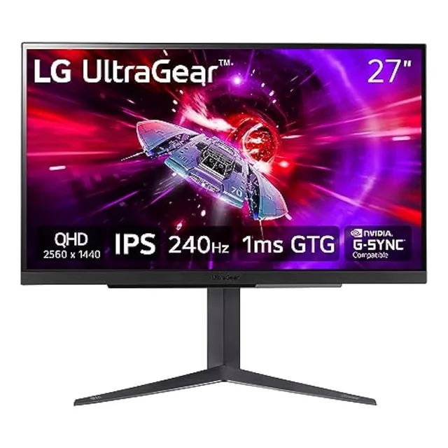 Monitor LG Ultragear 27  Qhd 240hz G-sync Freesync Hdr400