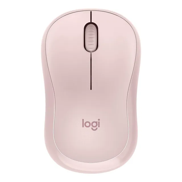 Mouse Logitech M240 Silent Bluetooth Inalámbrico Color Rosa