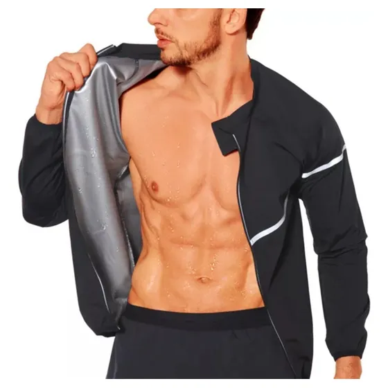 Chamarra De Fitness Para Sudar Y Adelgazar Para