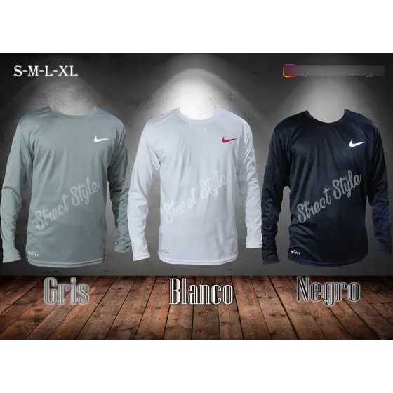 Sudadera Deportiva Para Caballero Dri- Fit Manga Larga 
