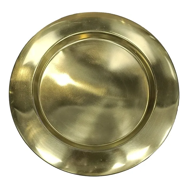 1500/01 Plato De Sitio D33cm Acero
