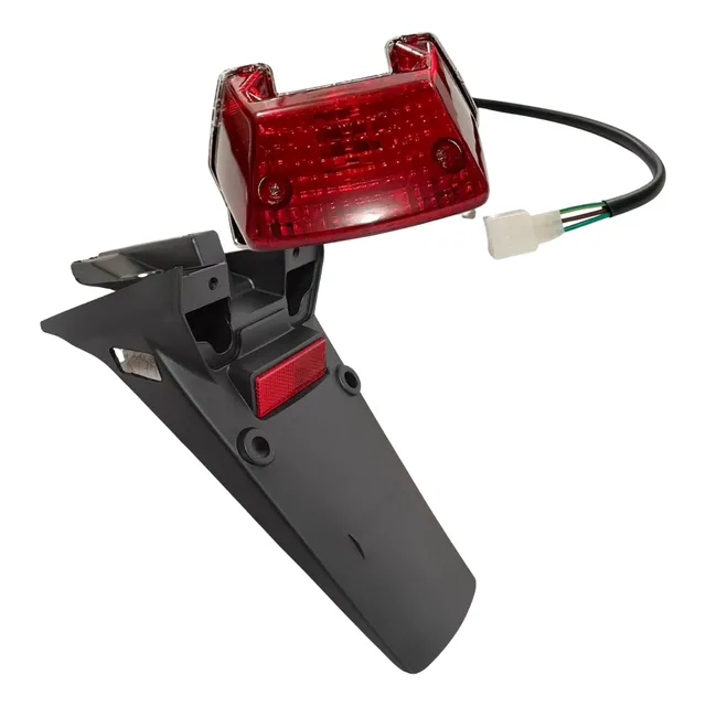 Stop + Guardabarro Portaplaca Para Honda Xr250/ Nxr Bross