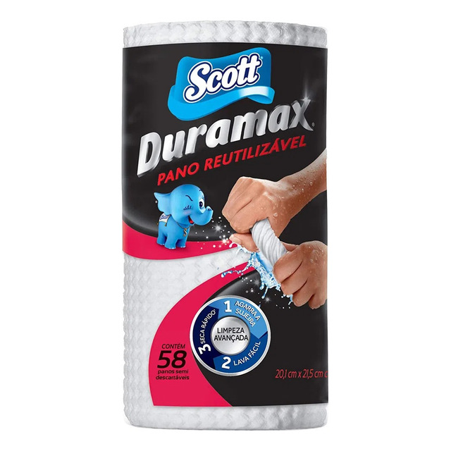 Panos Scott Duramax Com 58 Unidades Panos Scott Duramax Com 58 Unidades