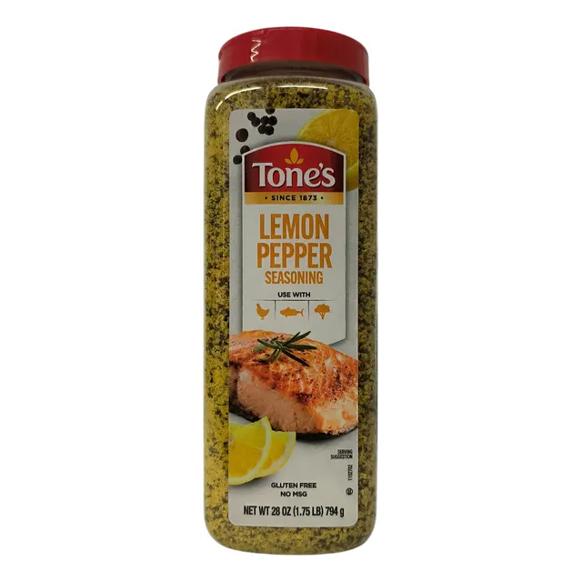 Lemon Pepper Sazonador, Tone´s. 794 Gr- Importado