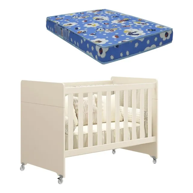 Berço Americano Evolution Flex 4 Em 1 Com Colchão - Reller