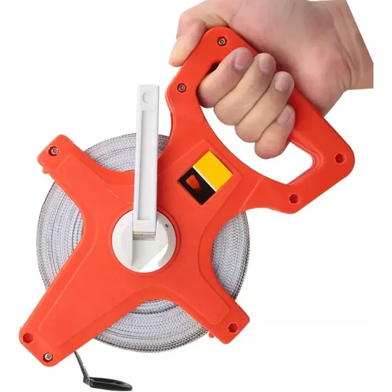 Cinta Métrica Fibra Vidrio GACCOA 100 Metros 2cm Ancho