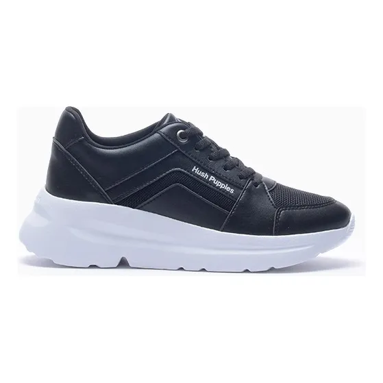 Zapatillas New Jaysen Hush Puppies De Mujer Negras