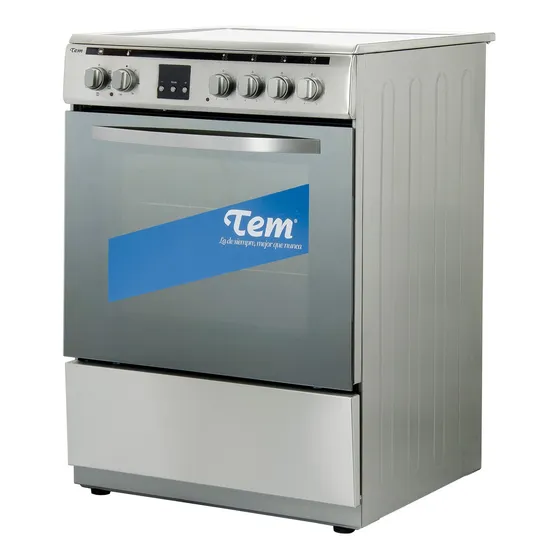 Cocina Vitrocerámica Horno Eléctrico Tem