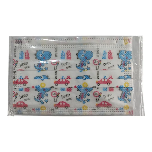 Tapabocas Pediátrico Niño 50 Unds, Infantil - Muñecos