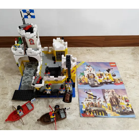 Lego 6276 Eldorado Fortress 496pçs - Legoland Pirates 1989