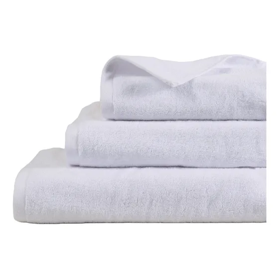 Toalla Hotel 500gr 45x90cm Blanco Lisa