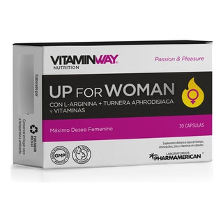 Pack X 3 Up For Woman Vitamin Way X 30 Capsulas Pack X 3 Up For Woman Vitamin Way X 30 Capsulas
