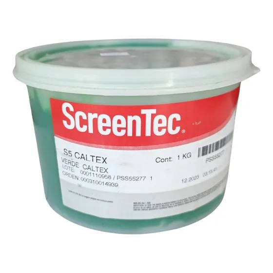 1 Kg Verde Caltex Tinta Serigrafia Sanchez