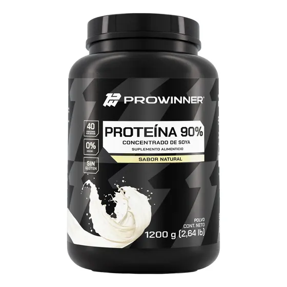 Proteína 90% Concentrado De Soya Polvo (1200 Kg) - Prowinner Sabor Natural