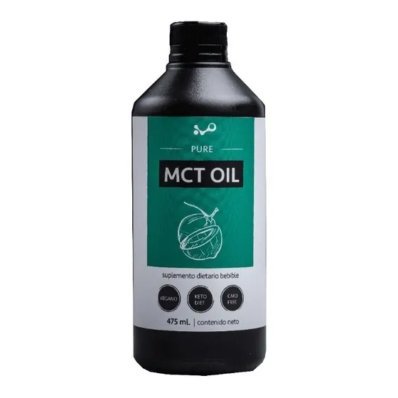 4x Mct Oil  X 475 Ml  Keto - Vegan - Gmo Free