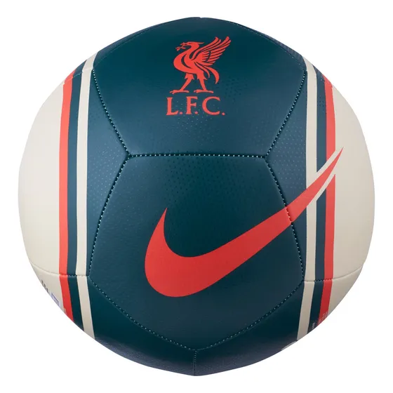 Balón De Fútbol Liverpool Fc Pitch Color Blanco Talla 4