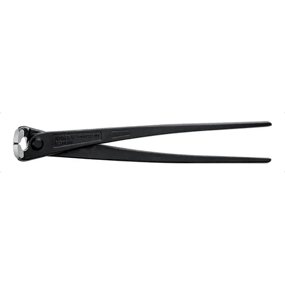 Tenaza Enfierrador Armador negro de alta multiplicacion para Enfierradura 12 pares de torsión de Knipex 9910300 Tenaza rusa de fuerza