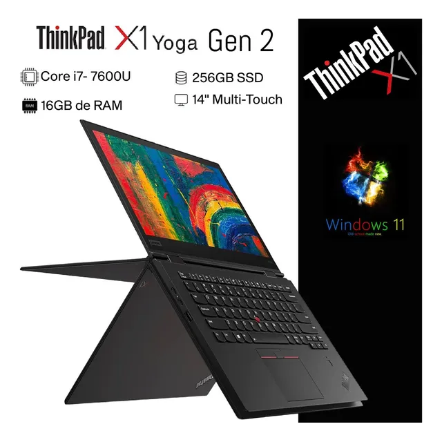 Lenovo Thinkpad X1 Yoga 2nd Gen Touch I7 7th 16ram 256ssd
