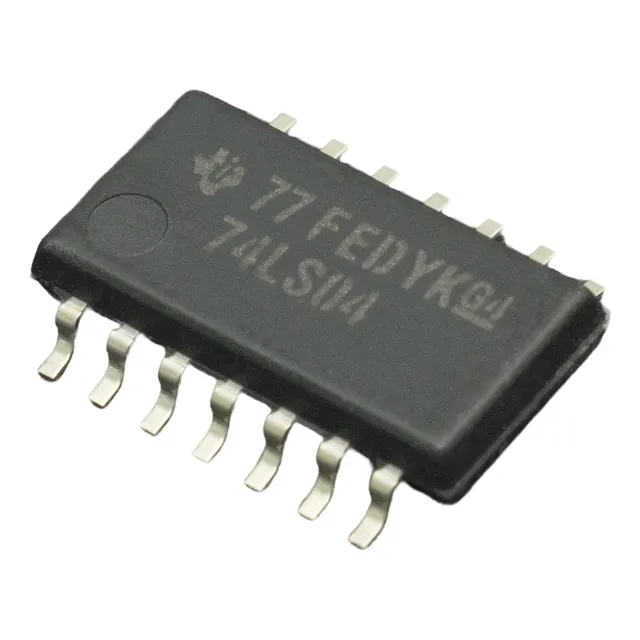 3 Unidades De Compuerta Lógica Not 74ls04 Smd Sop-14